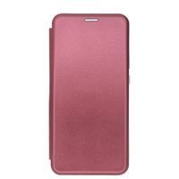 Чохол книжка Premium шкіряний Realme C35 (Бордовий)