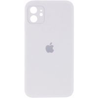 Чехол Silicone Case Full Camera Square Iphone 11 (Белый / White)