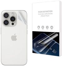 Пленка гидрогелевая Apple iPhone 16 Pro (6.3") HD Gidrogel на крышку Глянцевая фото 1