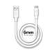 Кабель USB WUW X167 USB - micro 5A 6мм 1М Білий фото 2