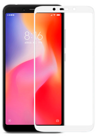 3D Скло Full Cover Xiaomi Redmi 6A Білий