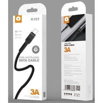 Кабель USB WUW X157 USB - Lightning 3A Ткань