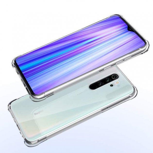 Чехол прозрачный с усиленными углами для Xiaomi Redmi Note 8 Pro