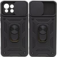 Ударопрочный чехол Camshield Serge Ring for Magnet для Xiaomi Mi 11 Lite 5G (Черный) фото 1