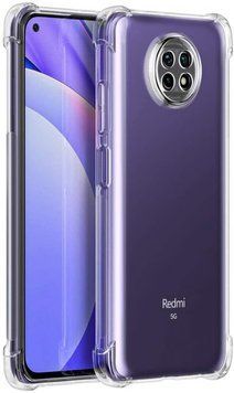 Чехол прозрачный с усиленными углами для Xiaomi Redmi Note 9T