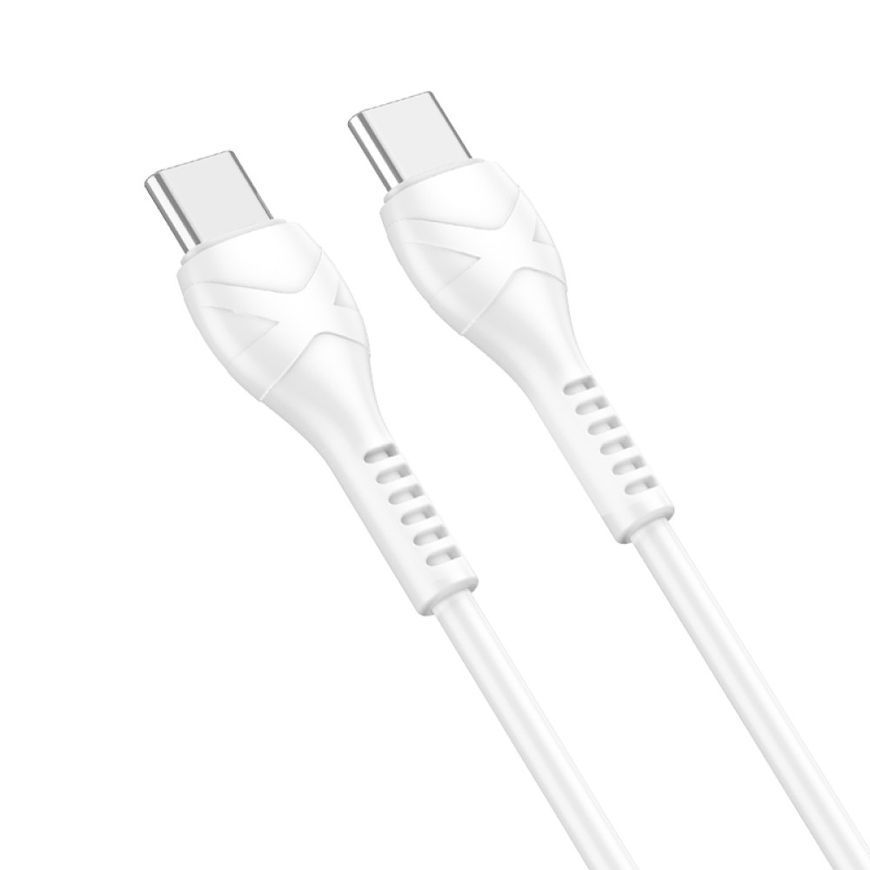 USB-C кабель HOCO X37 60W Type-C - Type-C 50CM Белый