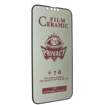 Гнучке скло Privacy Matt Ceramics Film Антишпигун для Apple iPhone 14 Plus (6.7")