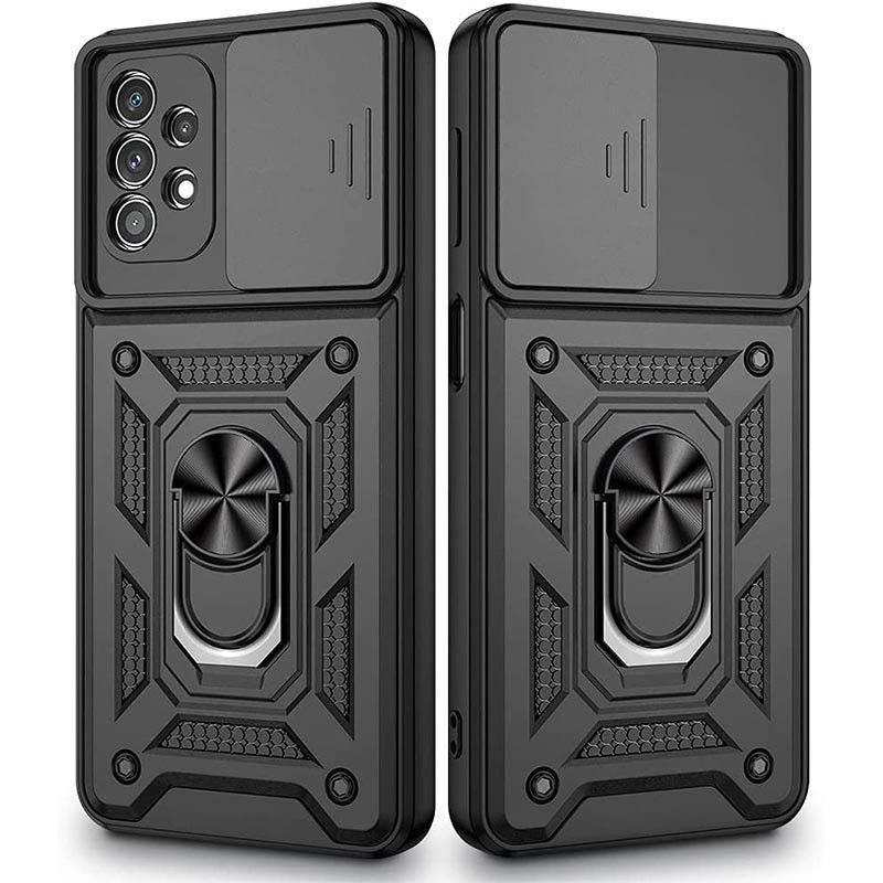 Ударопрочный чехол Camshield Serge Ring for Magnet для Samsung Galaxy A53 5G (Черный)