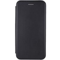 Чохол книжка Premium шкіряний Xiaomi Redmi Note 12 4G (Чорний) фото 1