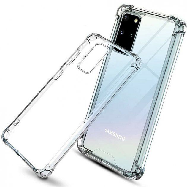 Чехол прозрачный с усиленными углами для Samsung Galaxy S20
