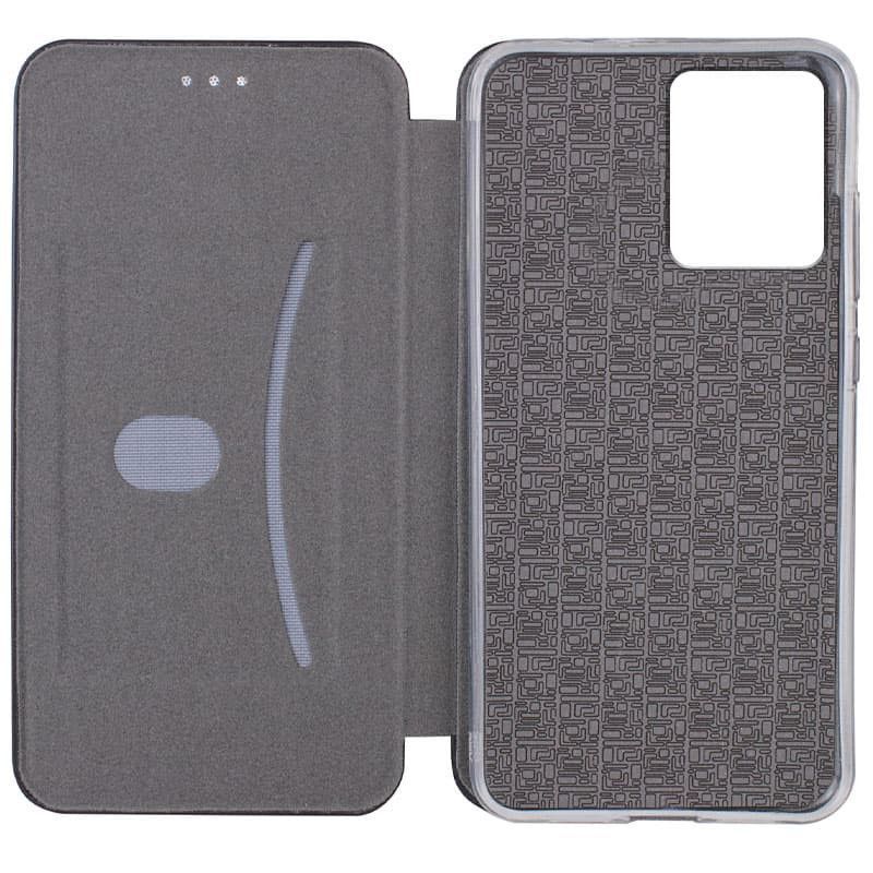 Чохол книжка Premium шкіряний Xiaomi Redmi Note 12 4G (Чорний)
