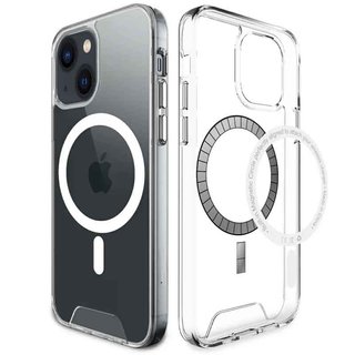 Чехол TPU прозрачный Space Case with MagSafe для Apple iPhone 14 Plus (6.7")
