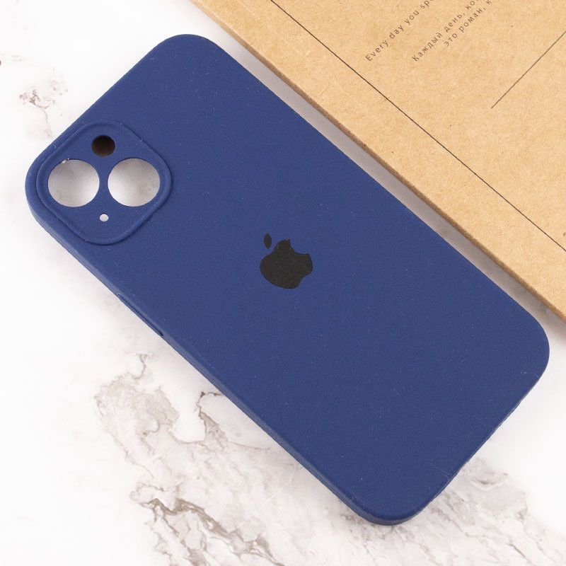 Чехол Silicone Case Full Camera Square Iphone 13