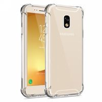 Чехол прозрачный с усиленными углами для Samsung Galaxy J7 2017 J730 фото 1