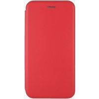 Чохол книжка Premium шкіряний Xiaomi Redmi Note 12 4G (Червоний)