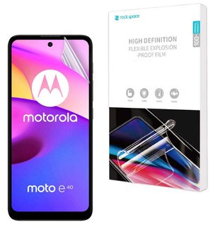 Гидрогелевая пленка Motorola E40 Gidrogel Lite для экрана Глянцевая