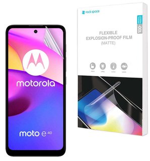 Гидрогелевая пленка Motorola E40 Gidrogel Lite для экрана Матовая