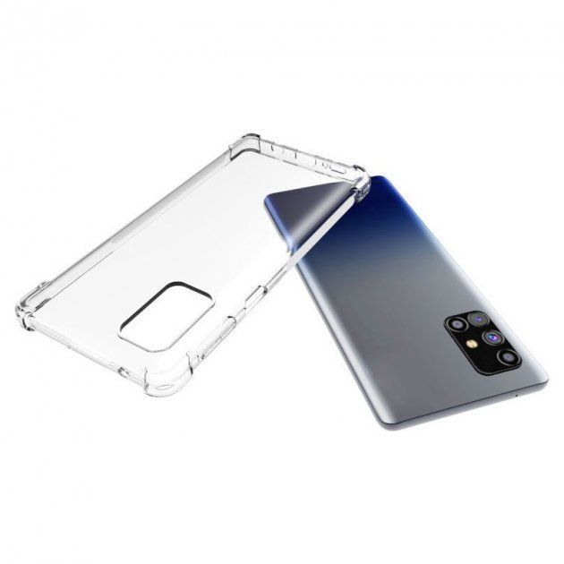 Чохол прозорий з посиленими кутами для Samsung Galaxy M31S