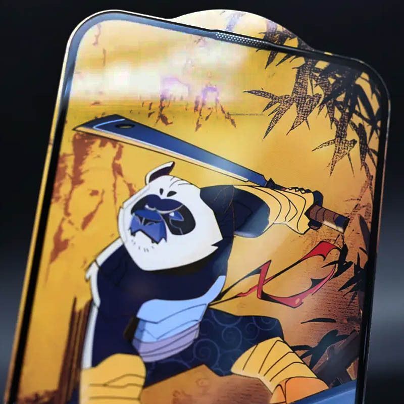 Защитное стекло 5D Anti-static Panda для Apple iPhone 15 Pro (6.1")