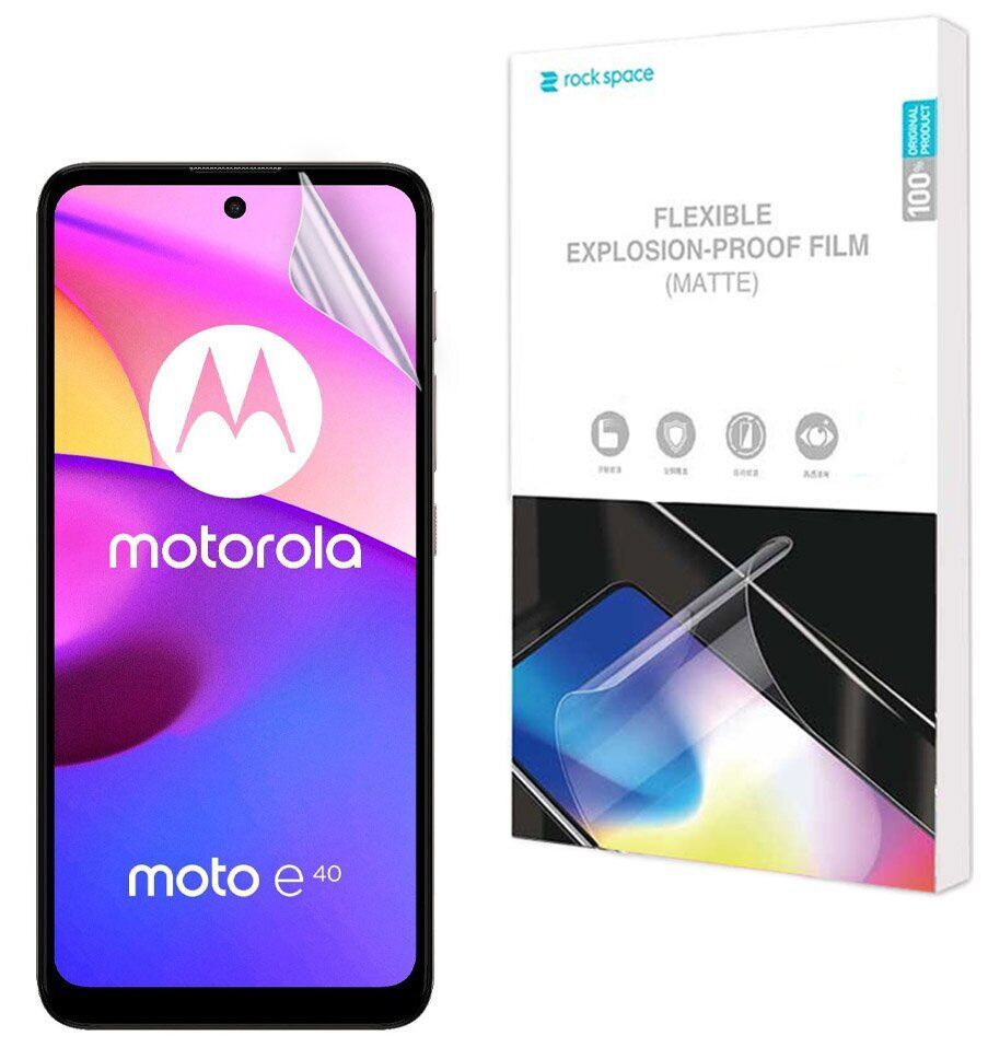 Гідрогелева плівка Motorola E40 Gidrogel Lite для екрану Матова